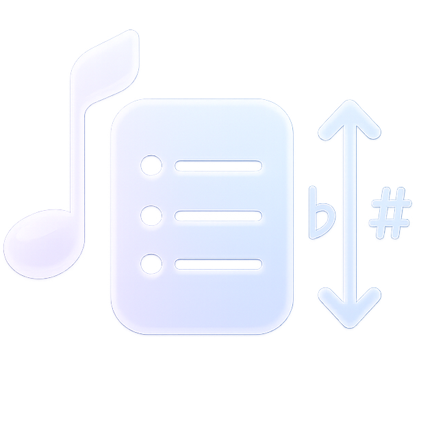 Transpose para Áudio
